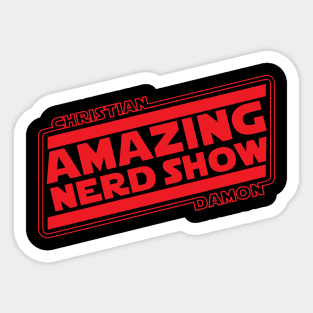 The Amazing Nerd Show Sticker